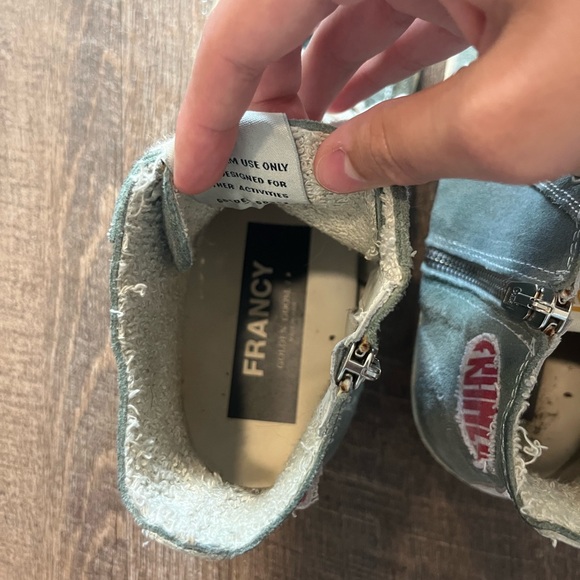 Golden Goose Green High-Top Sneakers - Picture 6 of 6